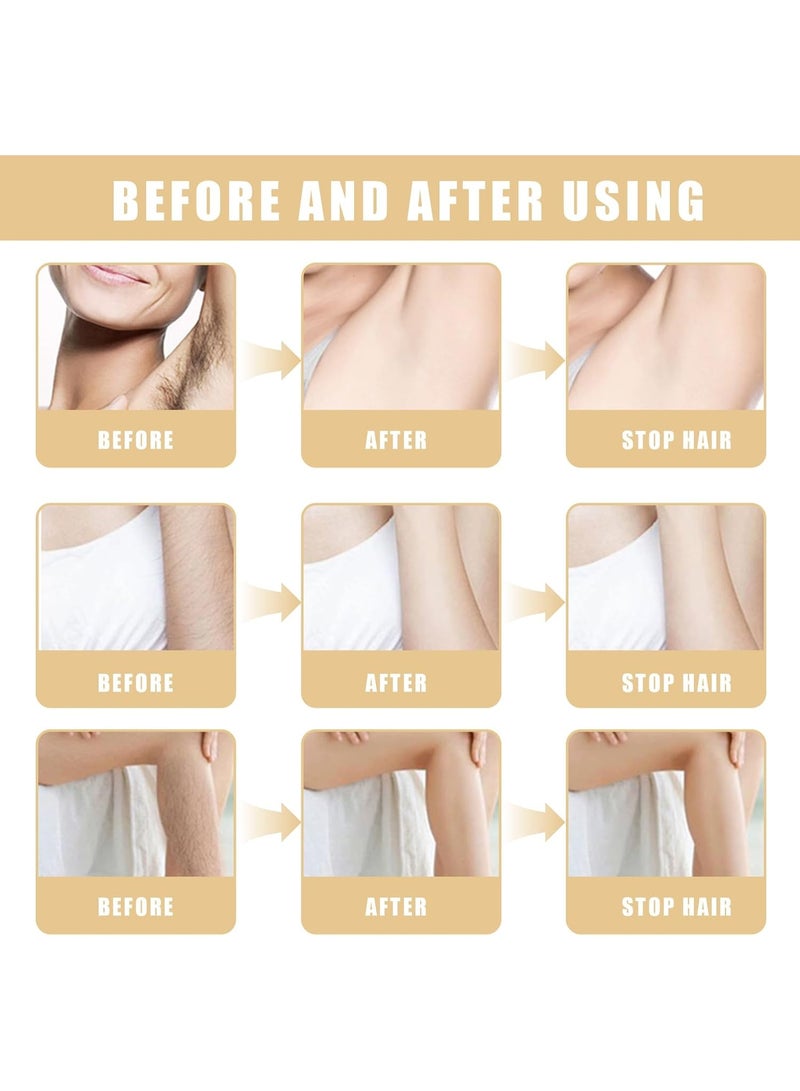 DayWins Hair Growth Inhibitor Serum, Natural Hair Remover, Hair Removal for Face, Armpits, Legs and Arms, for Long-Term Smooth Skin and Easy Hair Growth Management 10ml - Image 4