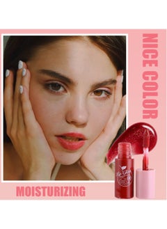 TEAYASON 10 Colors Lip Stain Long Lasting Waterproof, Tinted Cheek & Lip Stain, Korean Lip Tint, tinta para labios, Mini Liquid Lipstick Set  - Image 5