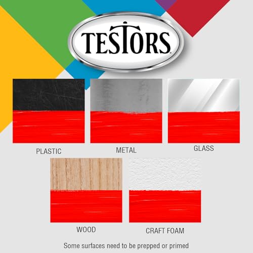 Testors 1181TT Enamel Paint, 0.25 Oz, Flat Aluminum - Image 5