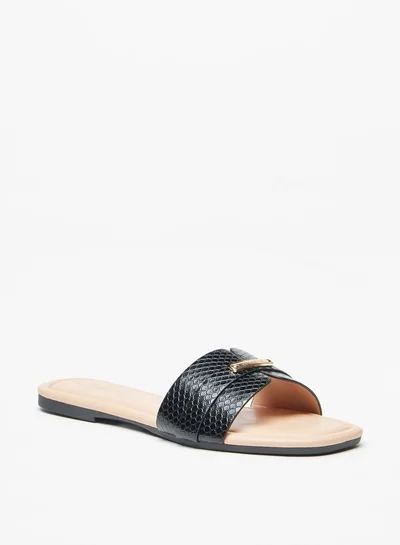 Celeste Women's Animal Print Slip-On Sandals