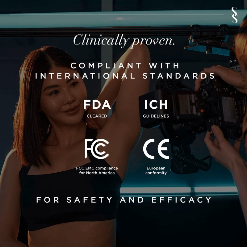 SMOOTHSKIN جهاز إزالة الشعر بالليزر SmoothSkin Bare Plus للجسم والوجه طويل الأمد للنساء والرجال - بديل سهل وميسور لإزالة الشعر بالليزر، ماكينة حلاقة البيكيني ومزيل الشعر للوجه. - Image 4