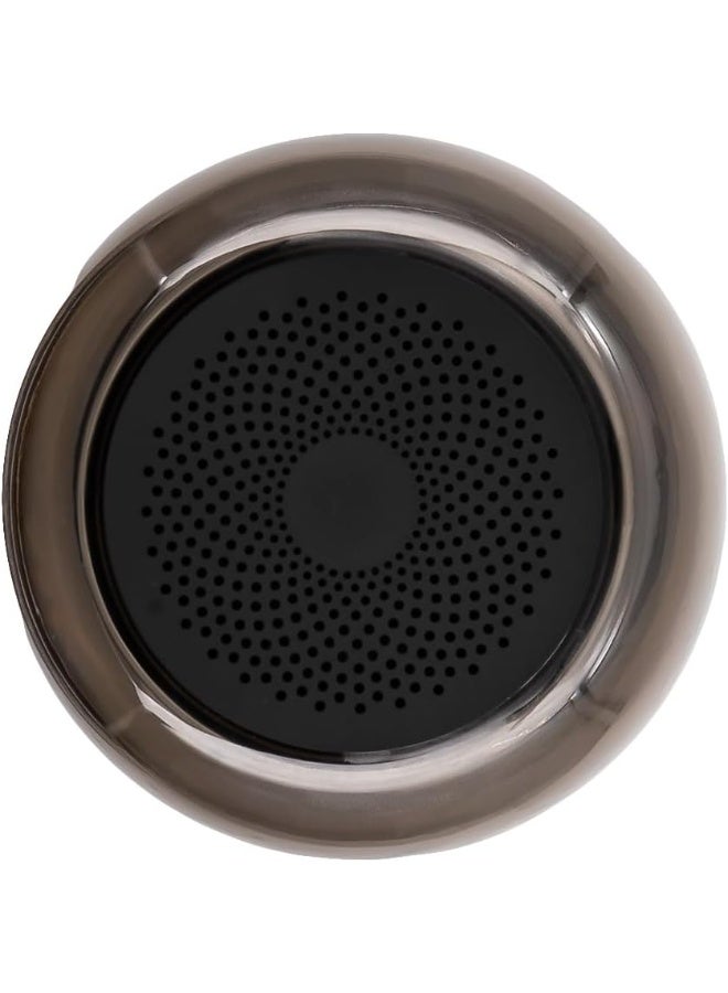 AWEI Y386 Portable Bluetooth Speakers: Wireless, Dazzling Color Running Light Waterproof Outdoor Speakers, Best Bluetooth Speaker for Beach, Camping, and Hiking - Boombox (Black) - Image 2