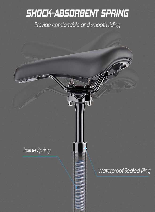 GEWAGE Suspension Bike Seatpost Shock Absorbent Bicycle Seat Post Adjustable Cycling Seat Tube - Image 3