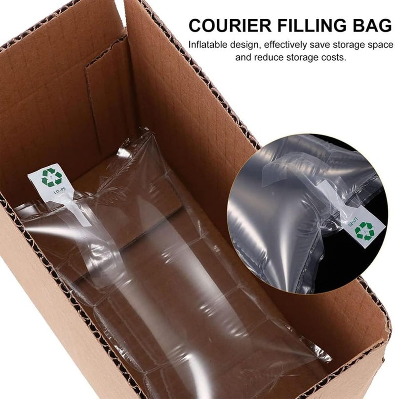 X spring Air Cushion Bags, 100Pcs Inflatable Air Pillows, 10X20 Cm Air Bubble Bags, Shockproof Air Cushion Film Blocking Wrap Bag For Mailing Shipping Packaging - Image 5