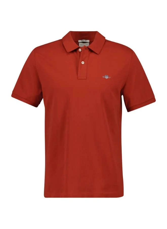 GANT Gant Regular Fit Shield Piqué Polo Shirt