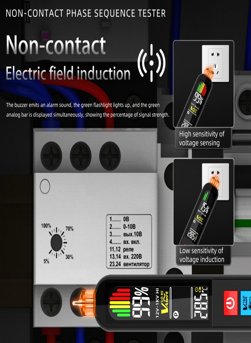 BSIDE AVX1 Non-contact Phase Sequencing Test for Three-Phase Circuit
Intelligent Alert
Distribution Box & Motor Debugging: Safe and Efficient - Image 4