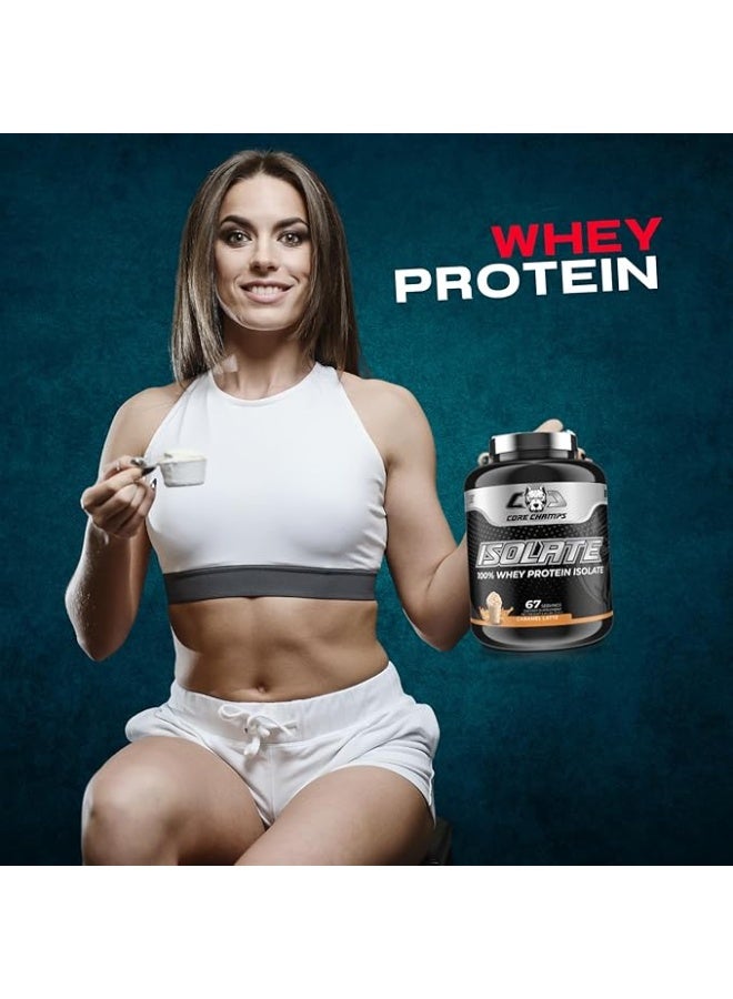 Core Champs Isolate 4.4Lbs/2Kg Caramel Latte