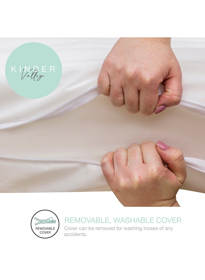 Kinder Valley Kinder Flow Cot Mattress - White - Image 4
