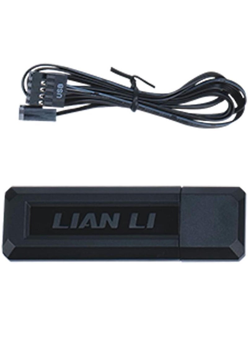 LIAN LI - UNI Fan SL - LCD Wireless 3x120mm- Triple Pack (Reverse Blade) - ARGB Fan - 1.6" LCD Display - 2.4 GHz Wireless Controller Included & Required for Use - Image 1