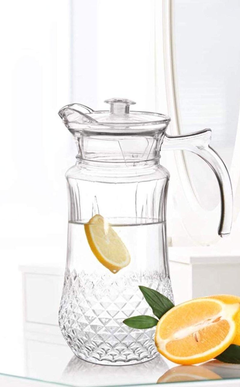 Home-Cart Home-Cart Crystal Desire Lemon Jug 1 Piece, 1470 ml  - Image 1