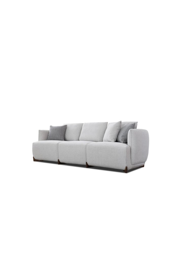 Gray Three-Seater Sofa 84x235x101 cm – Elegant and Comfortable Neo-Classical Design - pzsku/ZF01B9D544975BDBFD89EZ/45/_/1737308625/209a4622-1705-4e54-8e38-366b5a01284a