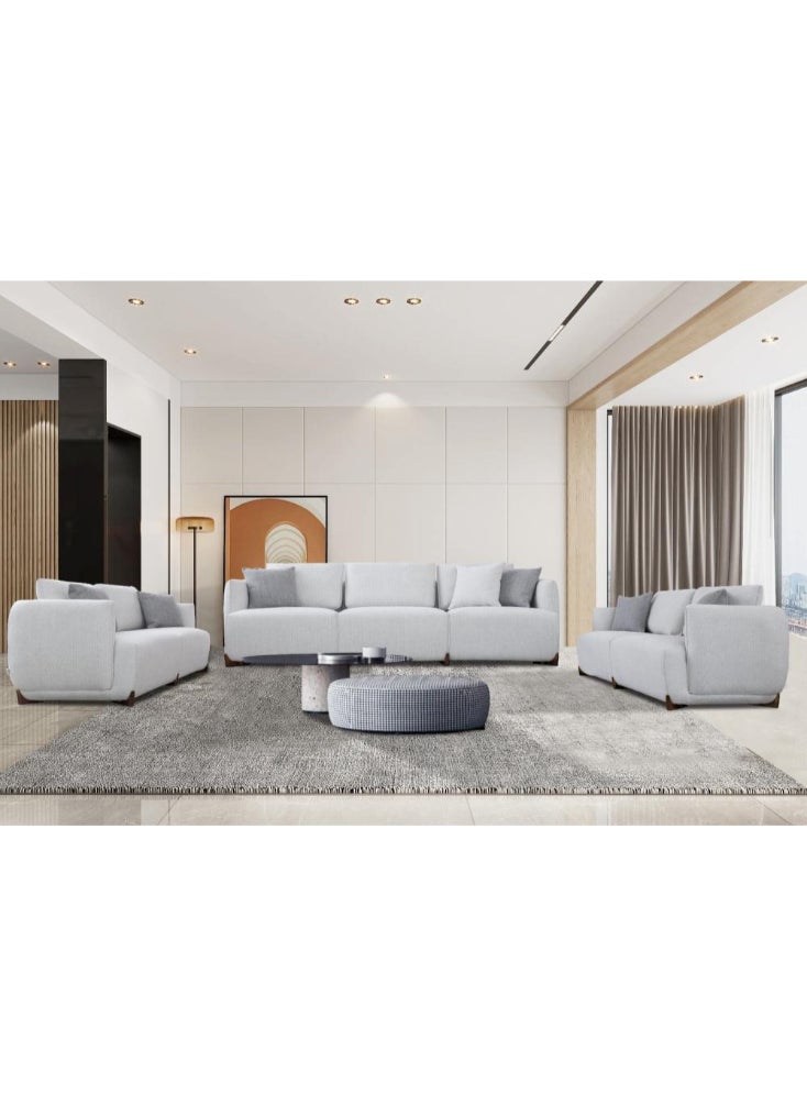 Gray Three-Seater Sofa 84x235x101 cm – Elegant and Comfortable Neo-Classical Design - pzsku/ZF01B9D544975BDBFD89EZ/45/_/1737308626/526b2d5a-2357-4a1e-9aa6-5724f98e8d93