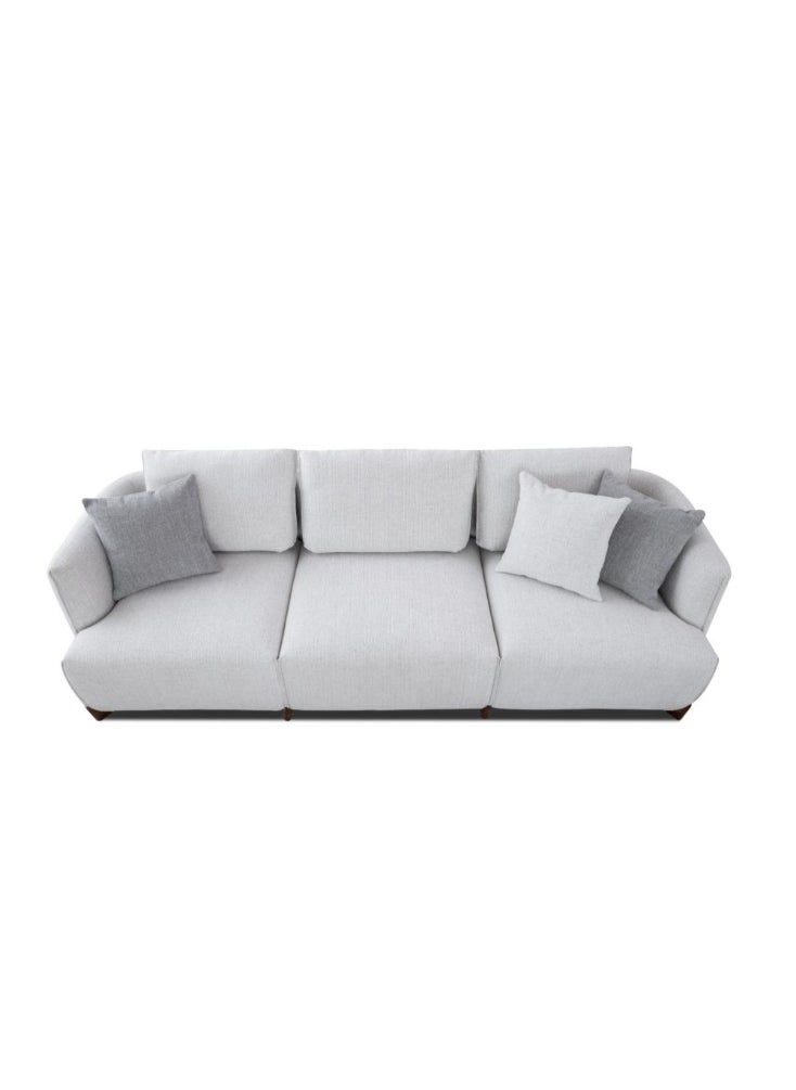 Gray Three-Seater Sofa 84x235x101 cm – Elegant and Comfortable Neo-Classical Design - pzsku/ZF01B9D544975BDBFD89EZ/45/_/1737308629/bbfd7f56-7b05-4f78-ad6b-6b02510755b1