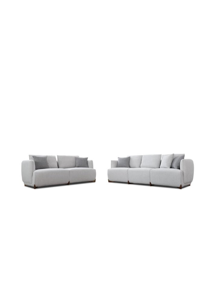 Gray Three-Seater Sofa 84x235x101 cm – Elegant and Comfortable Neo-Classical Design - pzsku/ZF01B9D544975BDBFD89EZ/45/_/1737308630/2d94f2bf-c952-4897-957a-f31790573d59