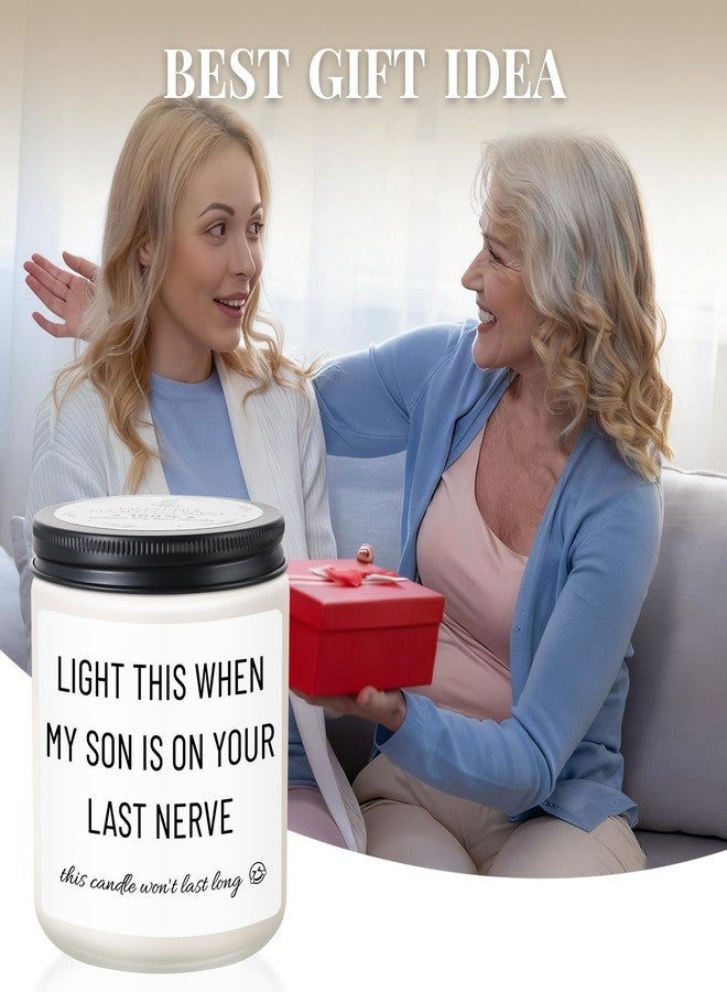 Hakumata Daughter in Law Gifts, Funny Daughter in Law Birthday Gifts, Mothers Day Christmas Gift for Future Daughter-in-Law from Mother-in-Law, Unique Candle Gift for Son’s Girlfriend - Image 2