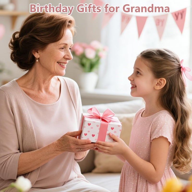 MAMAGIFTREE Valentines Day Grandma Birthday Gifts, Great Gigi Gifts for Grandma from Granddaughter from Granddaughter, Grandmother Present Unique to My Grandma Acrylic Plaque Decor Sign - Image 2