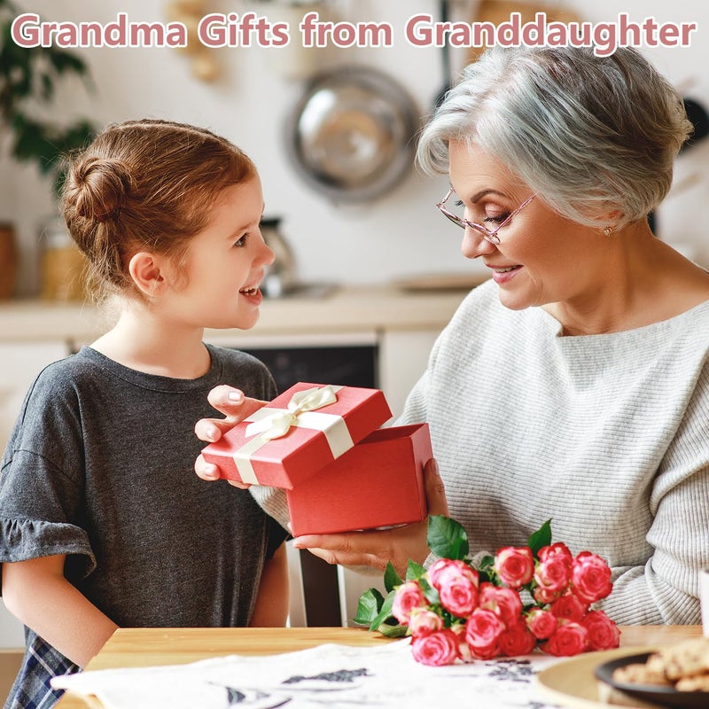 MAMAGIFTREE Valentines Day Grandma Birthday Gifts, Great Gigi Gifts for Grandma from Granddaughter from Granddaughter, Grandmother Present Unique to My Grandma Acrylic Plaque Decor Sign - Image 5