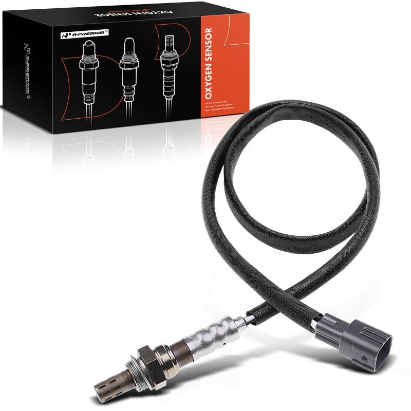 APremium O2 Oxygen Sensor Compatible with Toyota Corolla 2014 2015 2016 2017 2018 2019 L4 18L Gas 4 Pins Downstream Replace 8946502390