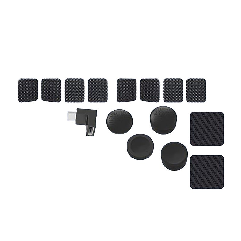 Steam Deck Accessories Back Button Set Touchpad Protective Film Back Thickened Buttons Rocker Cap - Image 1