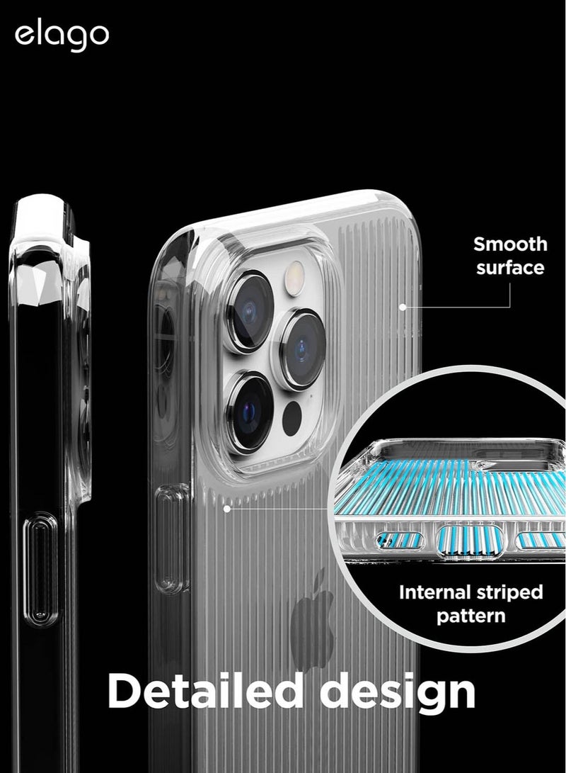 Elago Urban Clear for iPhone 14 Pro Max Case Cover - Clear - Image 3