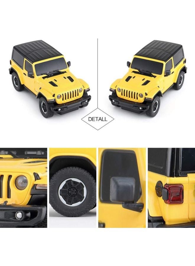 1:24 Scale Remote Control Jeep Off-Road Vehicle, Durable RC Car Toy For Boys, Model Car, Collector's Display Gift - Image 4