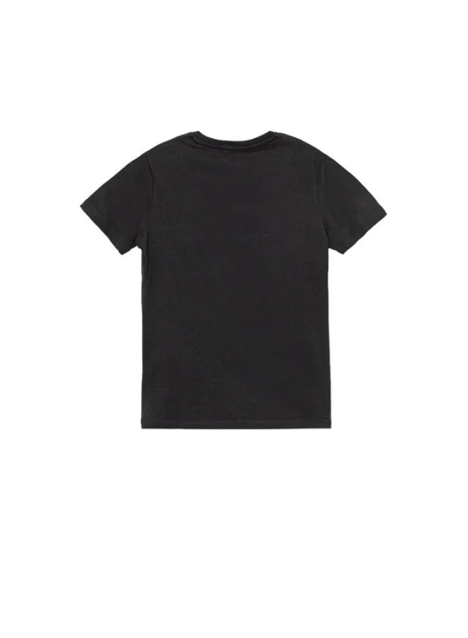 GUESS Kids Logo Crew Neck T-Shirt