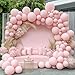Pinbra Pastel Pink Balloon Garland Double Stuffed Light Baby Pink Balloon Arch Kit Different Sizes 18125 Inch Latex Color for Baby Shower Birthday Bridal Wedding Gender Reveal Princess Party Decorations - Image 4