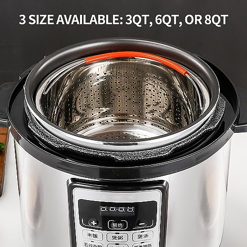 Skingwa Steamer Basket for Instant Pot, Stainless Steel Vegetable Steamer Basket Insert for Pots - Image 4