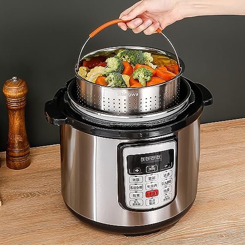 Skingwa Steamer Basket for Instant Pot, Stainless Steel Vegetable Steamer Basket Insert for Pots - Image 2