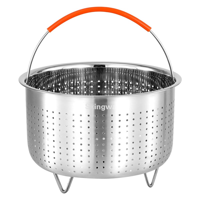 Skingwa Steamer Basket for Instant Pot, Stainless Steel Vegetable Steamer Basket Insert for Pots - Image 5