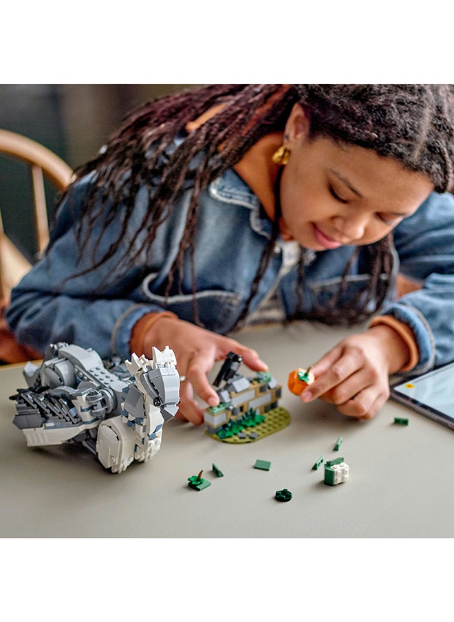 LEGO - لعبة هاري بوتر باكبك، تمثال مخلوق خيالي، مجموعة لعب ممتعة للأطفال، فكرة هدية للأولاد والبنات وأي معجب (723 قطعة) 76427 - Image 1