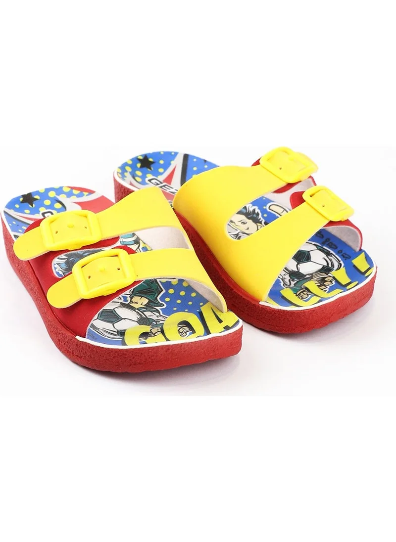 Gezer Summer Two Buckle Boys' Slippers