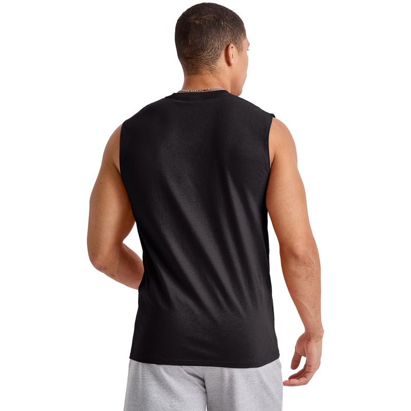Men's Fitness Cotton Sleeveless Vest, Breathable, Moisture-Wicking, Quick-Dry - Image 4