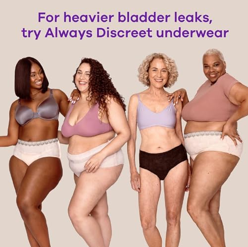 Always Discreet Incontinence Liners for Women, Very Light Absorbency, Long Length, 44 Count - Image 5