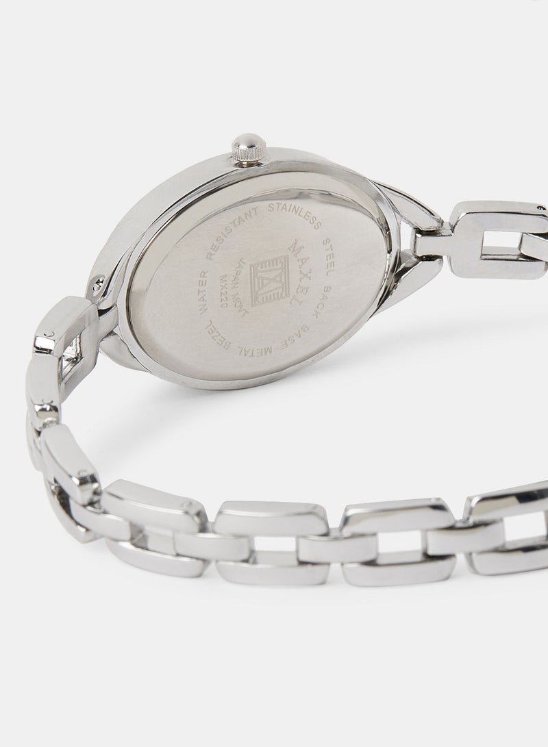 Maxel Women's Embellished Wrist Watch MX66 - Image 4
