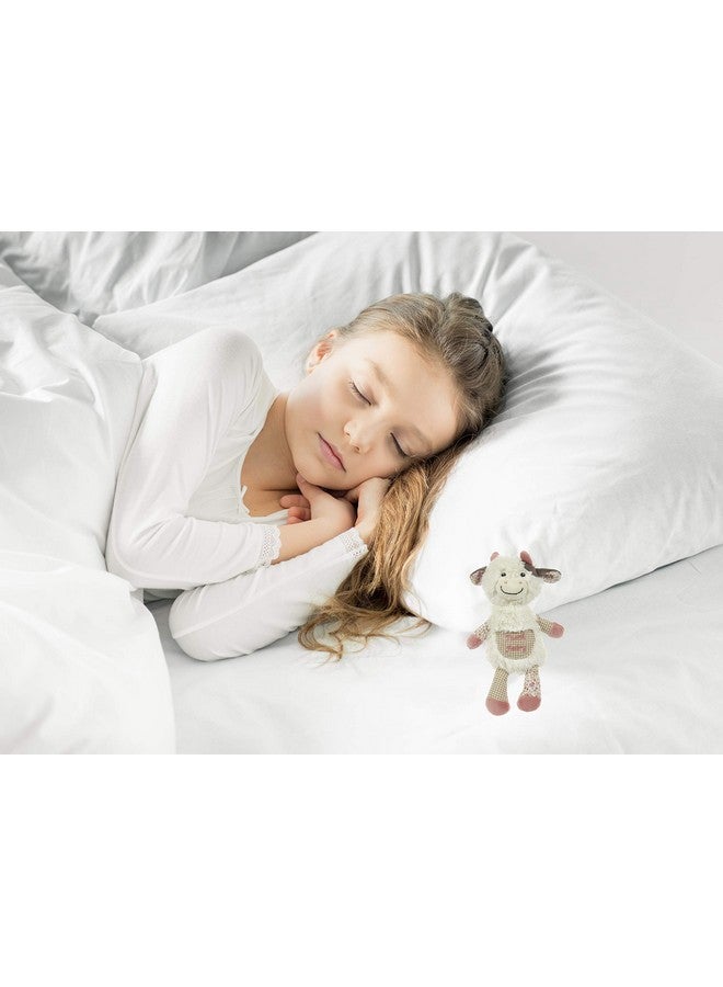 Maison Chic Cassie The Cow Plush Tooth Fairy Figure Pillow For Little Girls About To Loose A Tooth And Celebrate That First Milestone (Cow, Cassie) - Image 3