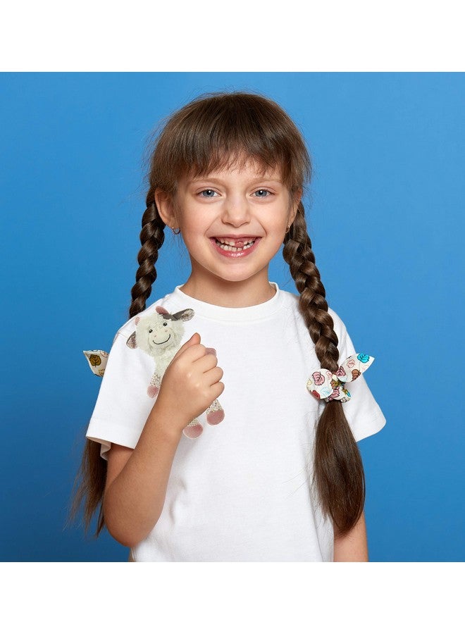 Maison Chic Cassie The Cow Plush Tooth Fairy Figure Pillow For Little Girls About To Loose A Tooth And Celebrate That First Milestone (Cow, Cassie) - Image 2