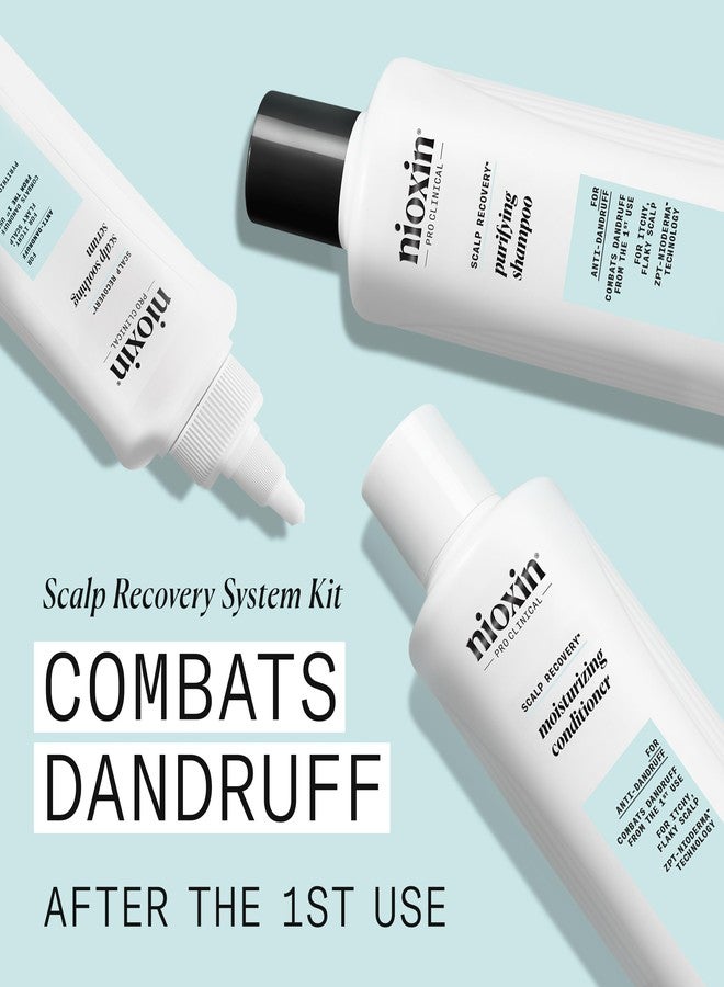 Nioxin Scalp Recovery Purifying Shampoo | For Dandruff and Itchy Scalp | With Pyrithione Zinc and Green Tea Extracts | 6.7 Fl oz. - Image 3