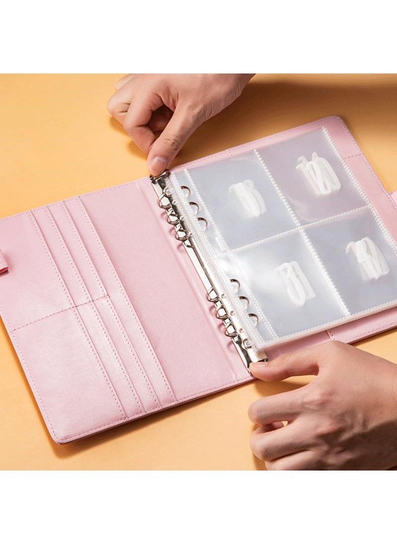 Generic Budget Binder, Cash Envelopes for Budgeting and Saving Money, Money Organizer Cash, Pink  - Image 5