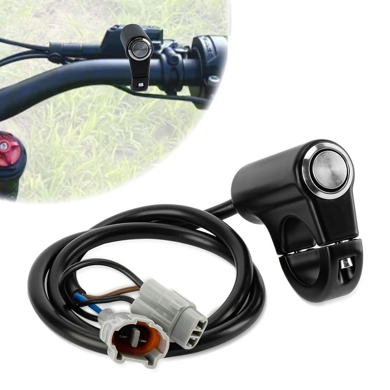 Electric Dirt Bike Light On Off Switch Black Compatible With Surron Light Bee X S LBX Talaria MX3 Segway X160 X260 E Ride Pro SS S SR - Image 1