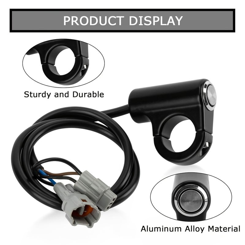 Electric Dirt Bike Light On Off Switch Black Compatible With Surron Light Bee X S LBX Talaria MX3 Segway X160 X260 E Ride Pro SS S SR - Image 3
