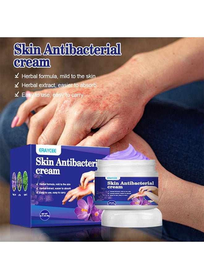 ERAYCEE Skin Antibacterial Anti Itch Cream, Bug Bite Itch Relief, Soothes Sunburns, Rashes, and Minor Skin Irritation - Image 2