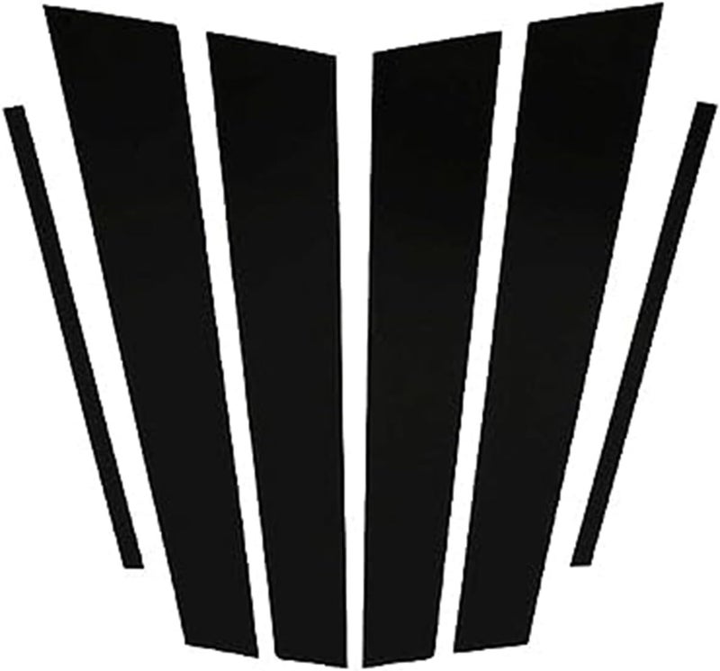 Vuzmode 6 Pcs Car Door Window Pillar Trim for Mazda 6 Sedan - Image 1