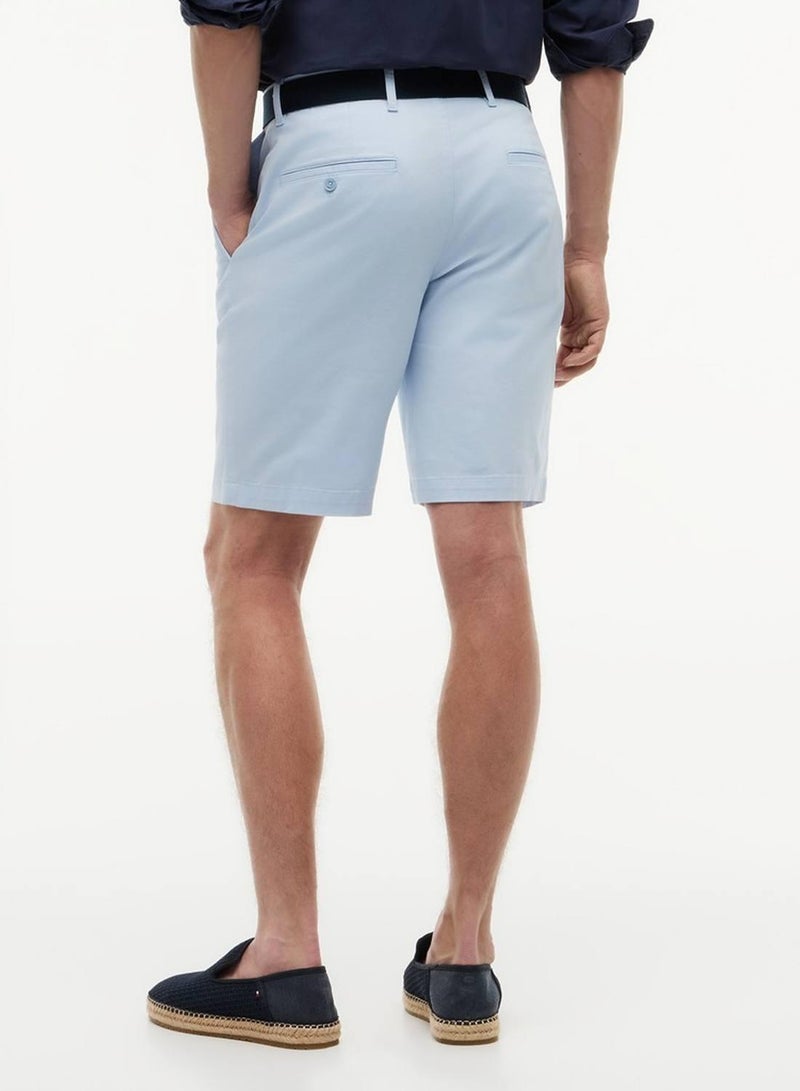 TOMMY HILFIGER Denton Straight Fit Belted Chino Shorts - Image 3