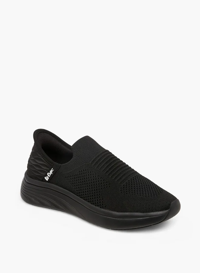 Lee Cooper Men's Textured Slip-On Sneakers