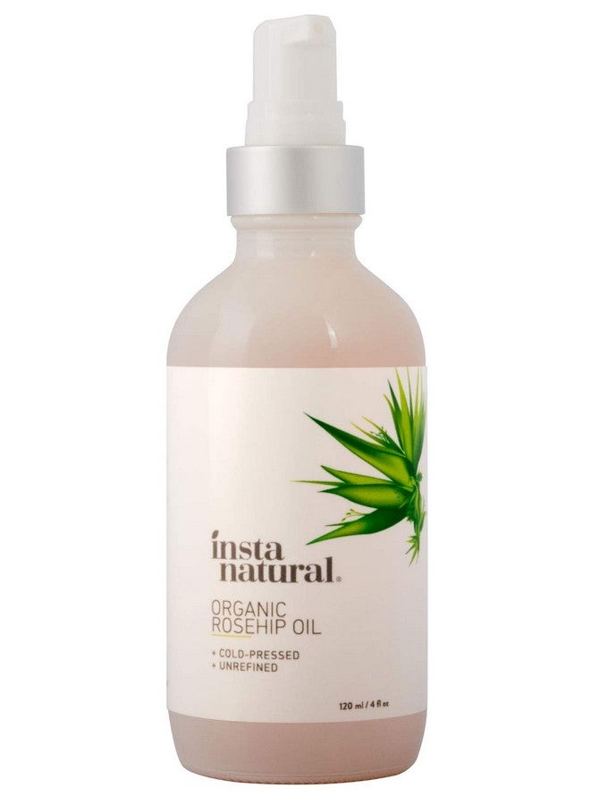 Instanatural زيت بذور الورد العضوي من إنستا ناتشورال (4 أونصات سائلة) - Image 4