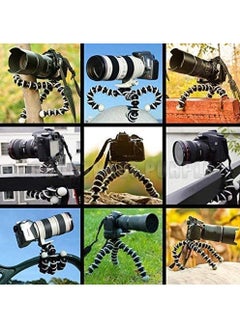 CATANES Tripod Phone Camera Octopus Flexible Tripod Adjustable Selfie Stick Stand Holder for Phone DSLR Camera  - Image 3