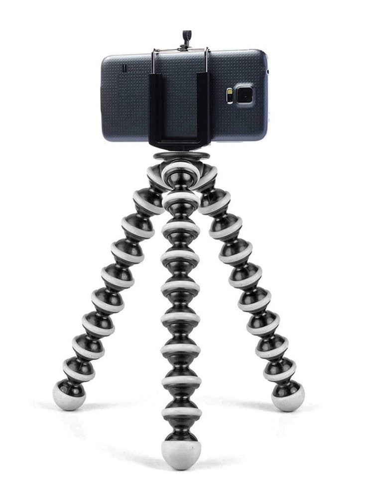 CATANES - Tripod Phone Camera Octopus Flexible Tripod Adjustable Selfie Stick Stand Holder for Phone DSLR Camera - Image 1