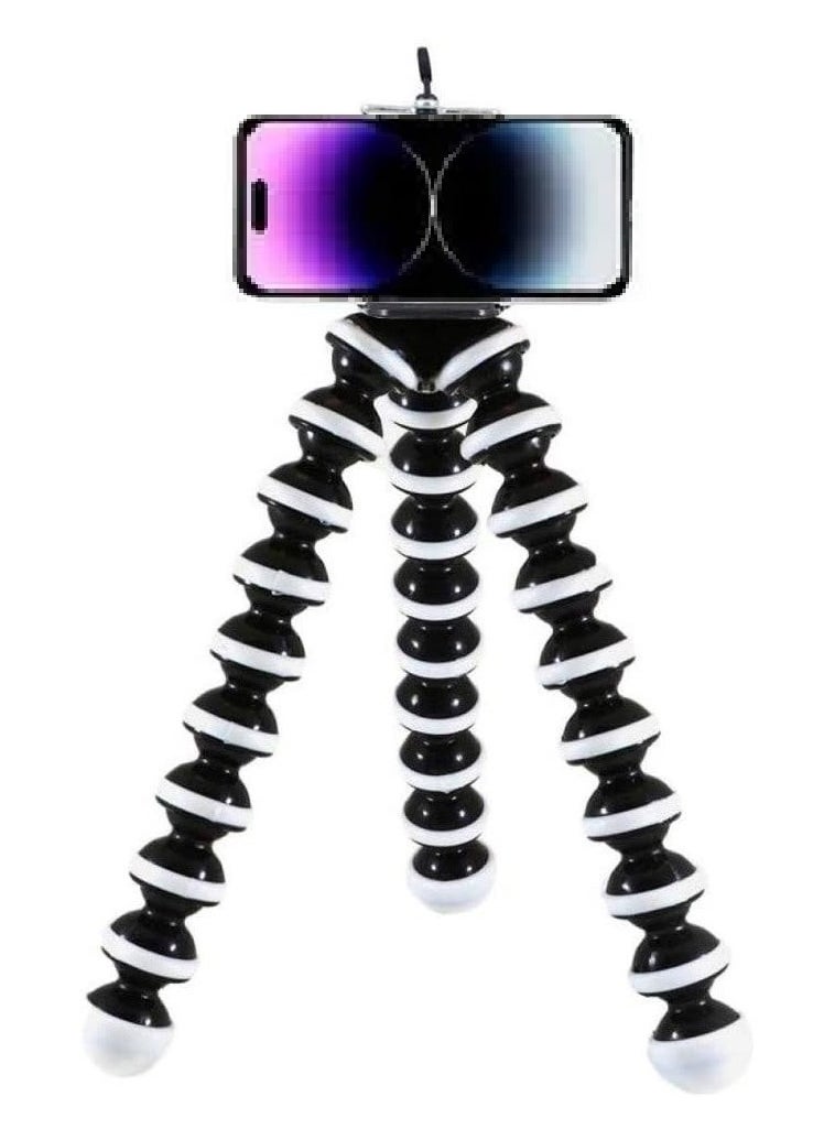 CATANES - Tripod Phone Camera Octopus Flexible Tripod Adjustable Selfie Stick Stand Holder for Phone DSLR Camera - Image 1