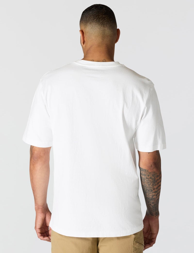 CarharttmensLoose Fit Heavyweight Short-Sleeve Pocket T-ShirtWhiteX-Large Tall - Image 3